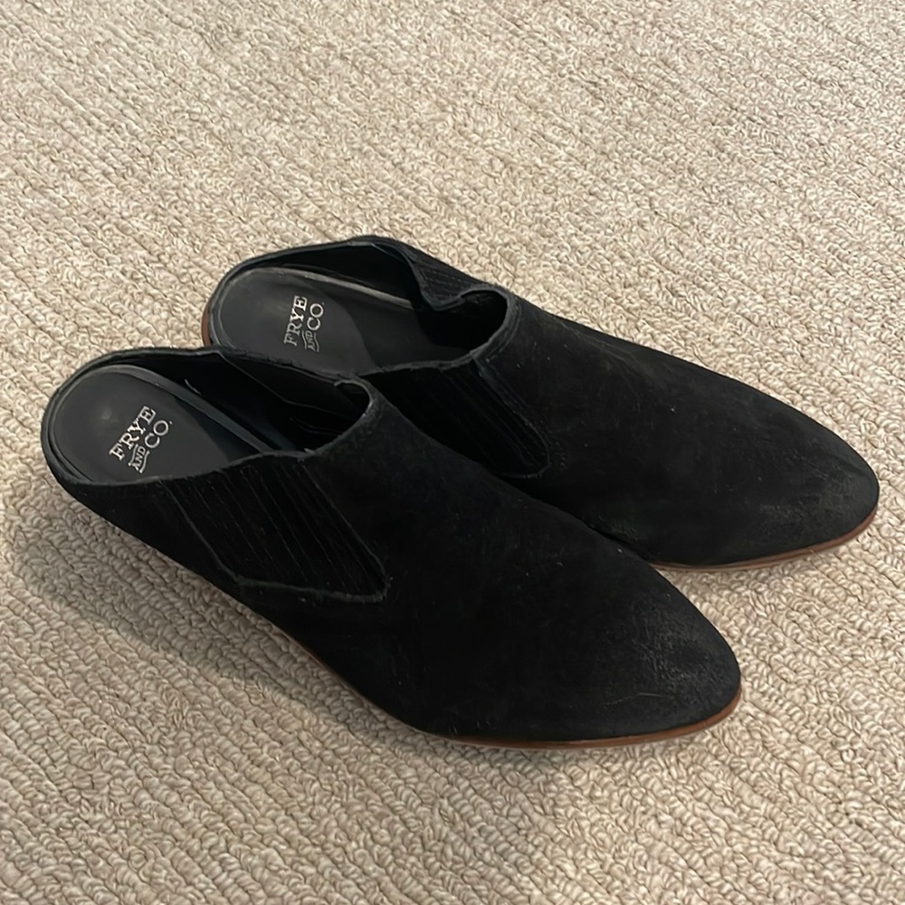 Frye mules